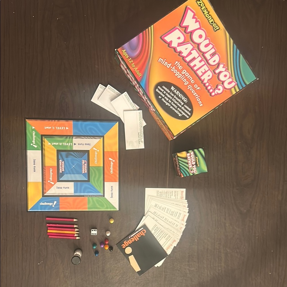 Zobmondo Would You Rather? Board Game